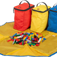 LEGO® Unisex Storage 4-Piece Organizer Tote Bag and Playmat