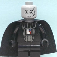 Minifig sw0004a - Darth Vader (Light Bluish Gray Head)