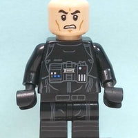 Minifig sw0860 - First Order TIE Pilot, Two Red Stripes on Helmet