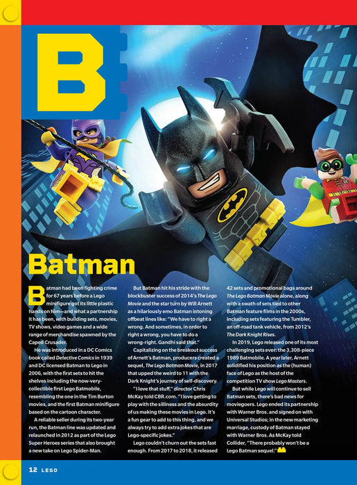 LEGO - A Complete Fan Guide: A To Z, Explore The Best From Iconic Sets To Movies, TV Shows, Theme Parks & Adventures In Marvel, LEGO Pokémon, Ninjago, Star Wars, Minecraft Universes & More!