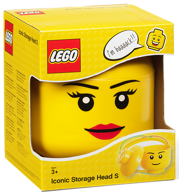 LEGO Storage Head Girl