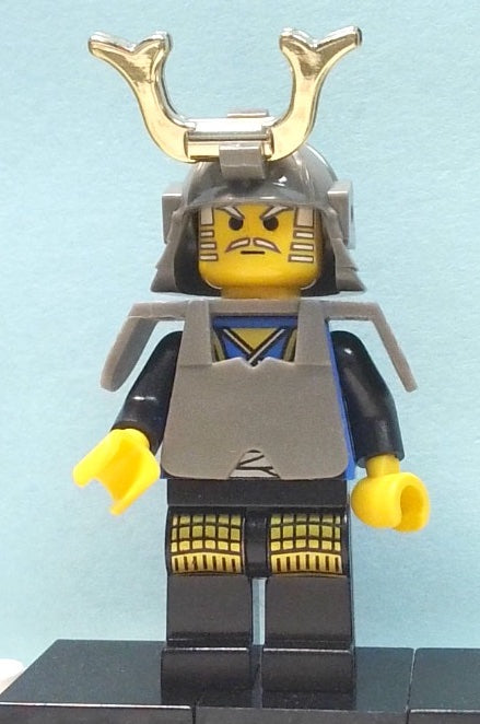 Minifig cas056 - Ninja - Shogun, Blue with Armor