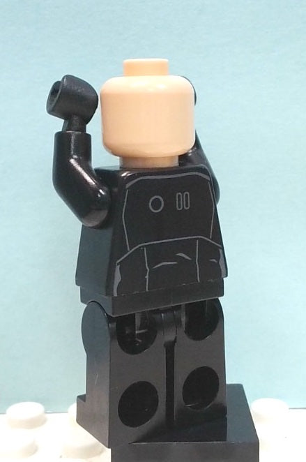 Minifig sw0860 - First Order TIE Pilot, Two Red Stripes on Helmet