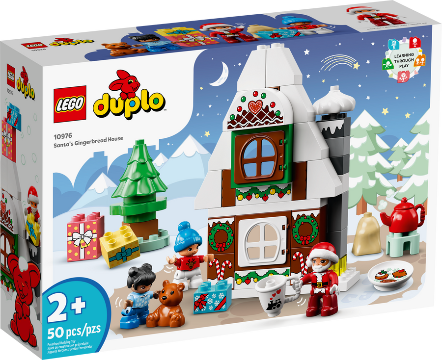 10976 LEGO¨ DUPLO¨ Holiday Santa's Gingerbread House